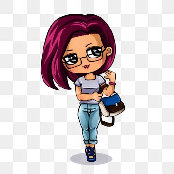 360x360 Chibi Girl Png, Vector, And Clipart With Transparent