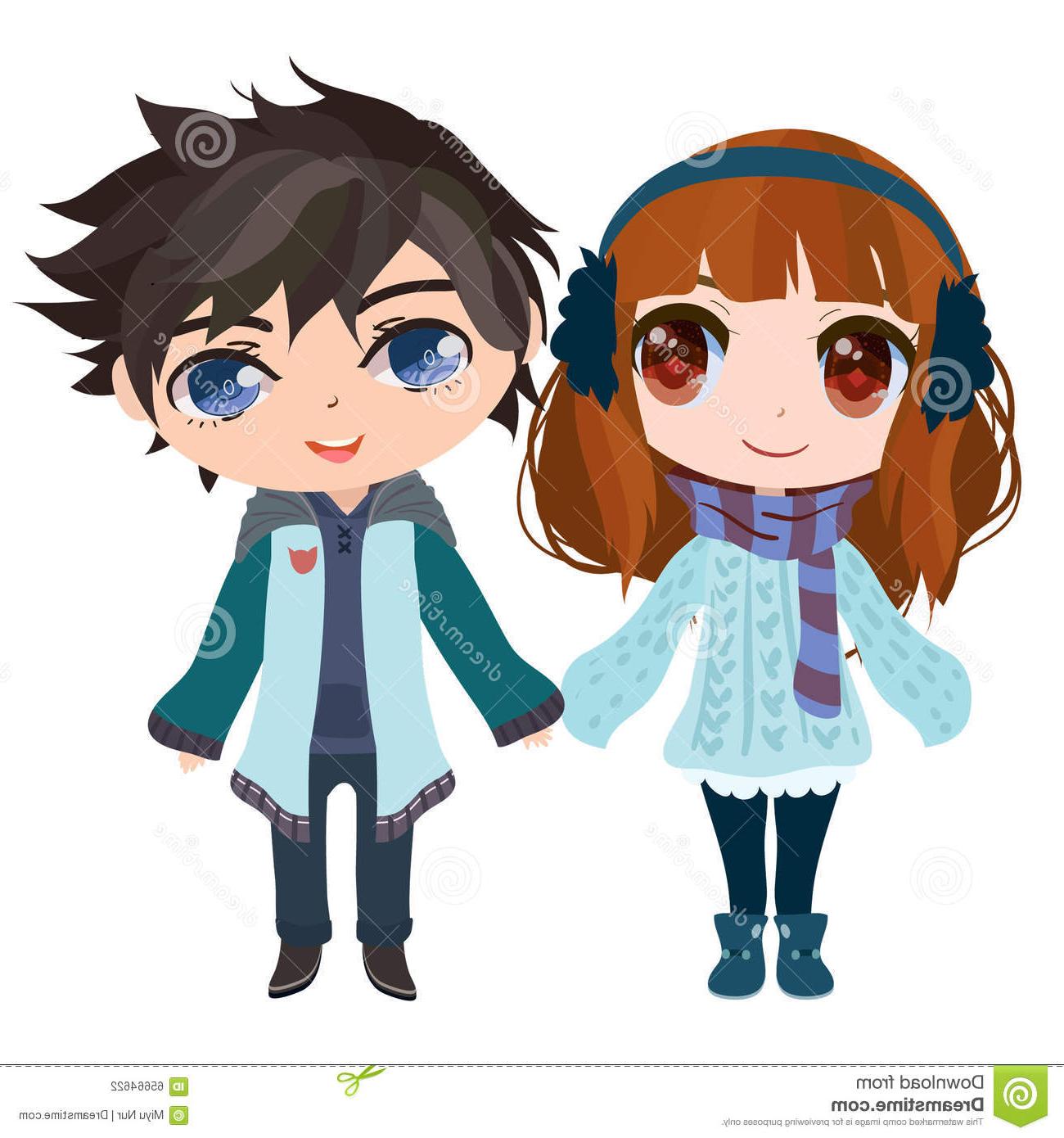 1300x1390 Best Chibi Boy And Girl Couple Vector Free Free Vector Art