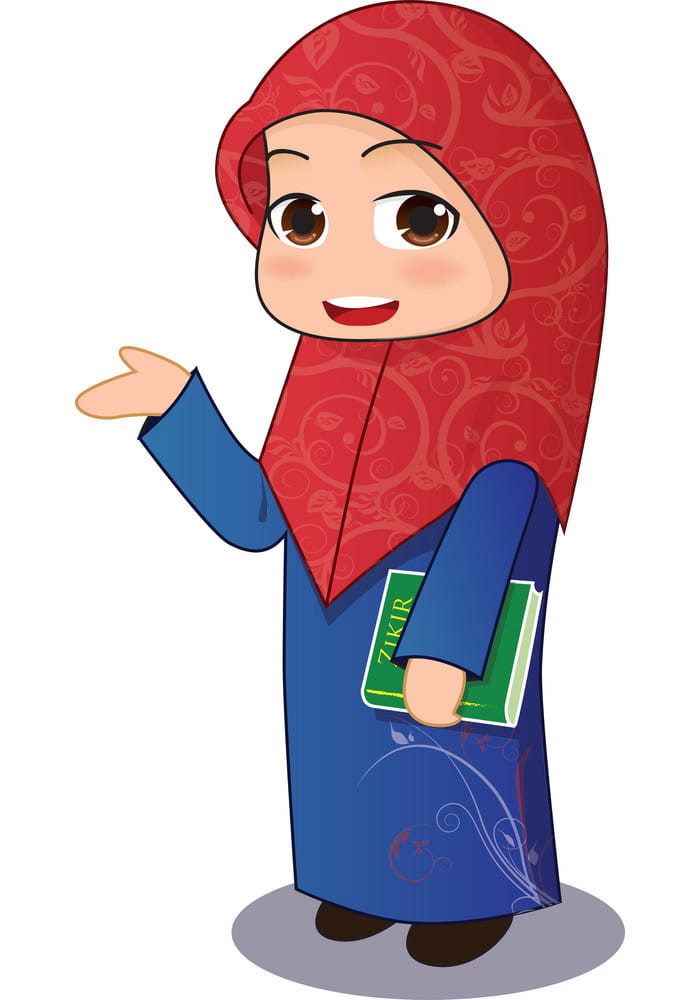 700x1000 Muslim Girl Chibi Vector Free Graphics Uihere