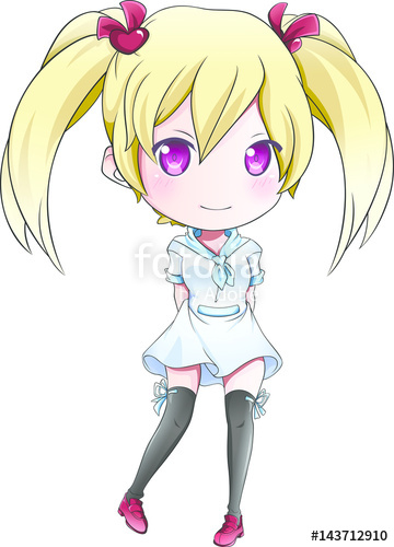 360x500 Chibi Girl Stock Image And Royalty Free Vector