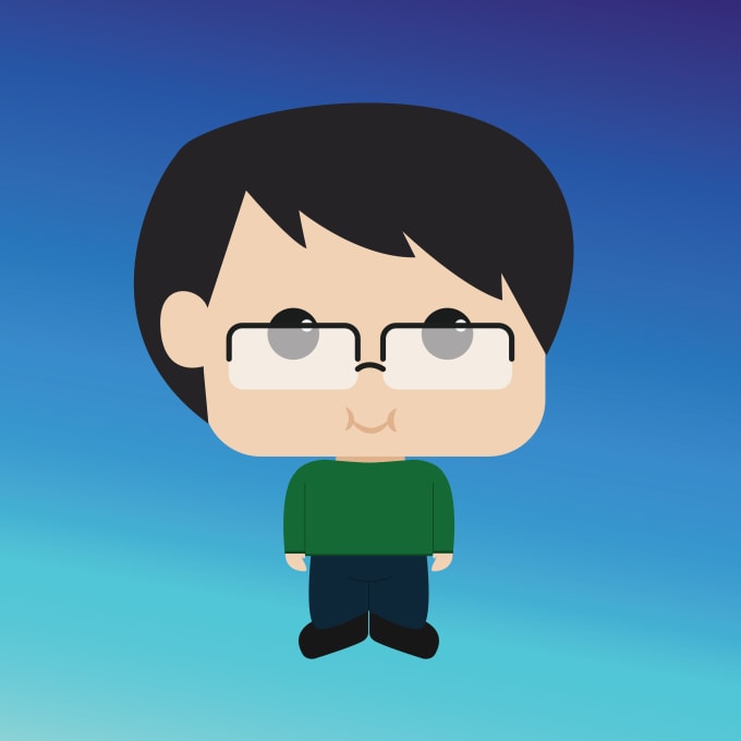 680x680 Do A Chibi Vector Illustration Of You