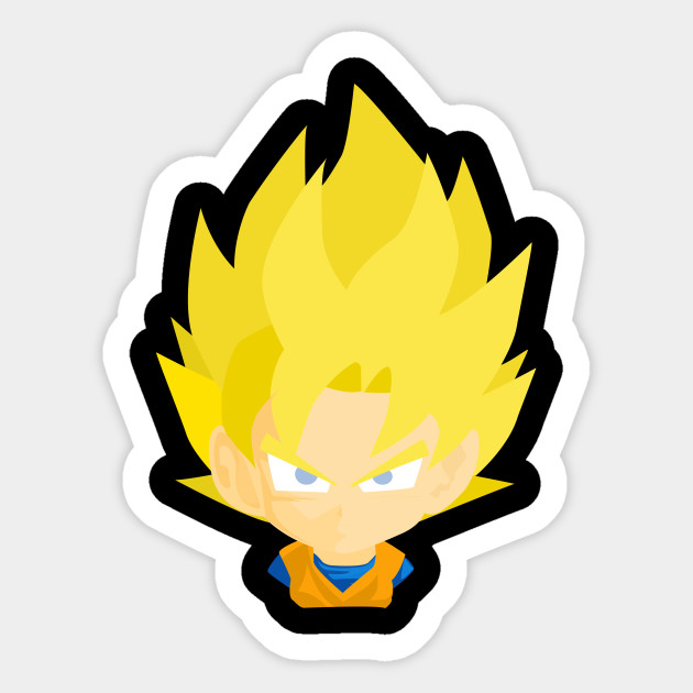 630x630 Goku Super Saiyan Chibi Vector