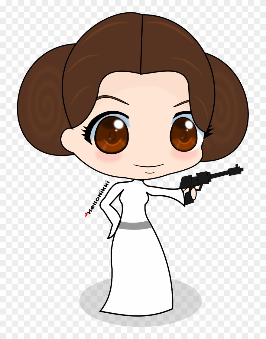 880x1121 Princess Leia Chibi