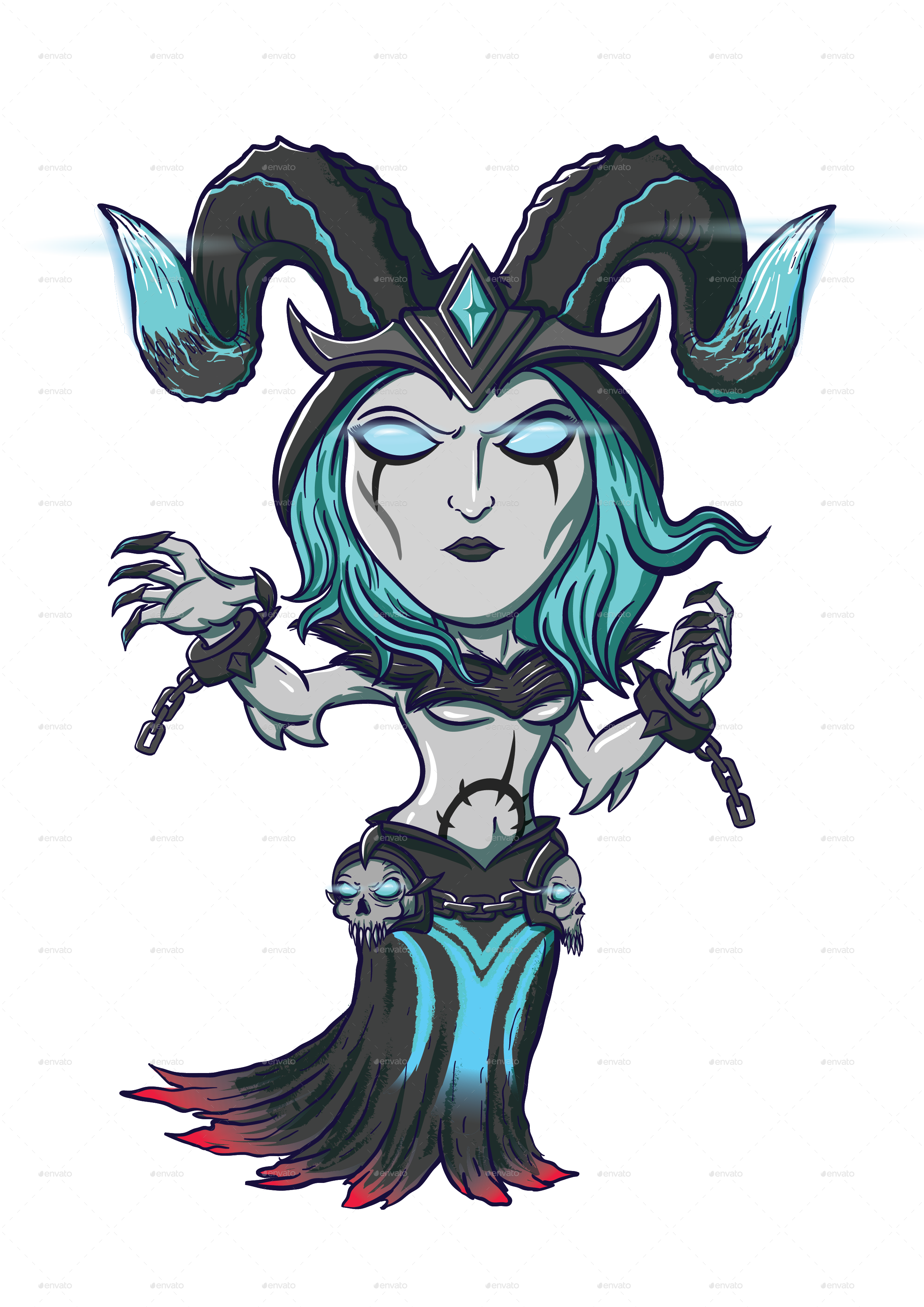 2480x3508 Vexana Chibi Vector