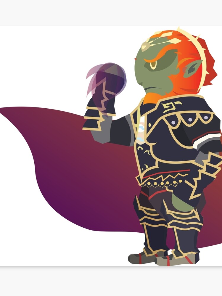 750x1000 Chibi Ganondorf Vector Canvas Print