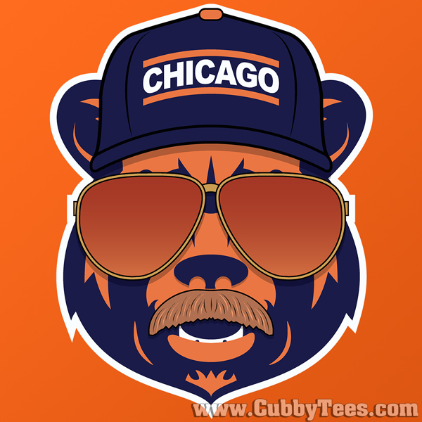 Chicago Bears Super Fan Tee Shirt 600x600 Chicago Bears Super Fan Tee Shirt