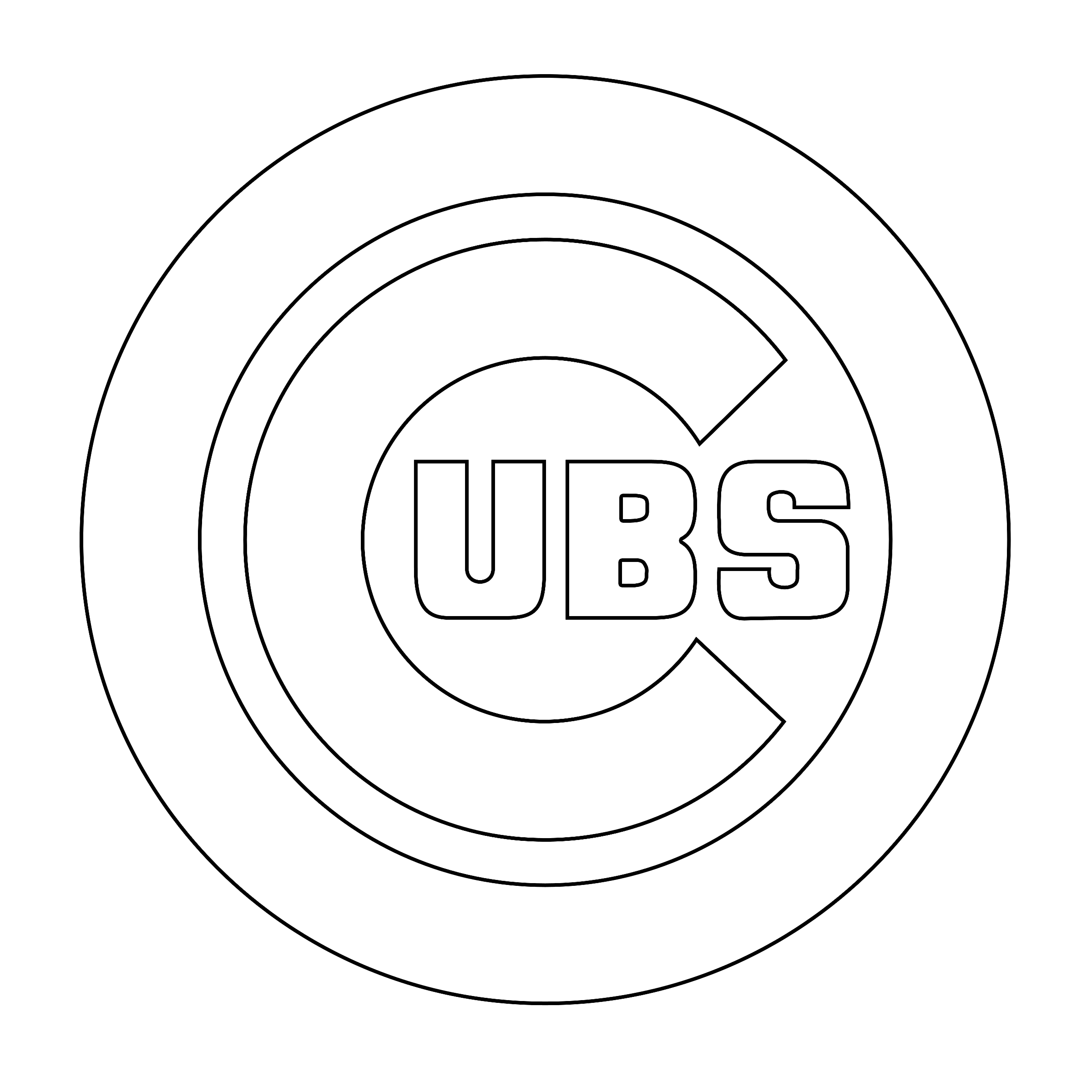 2400x2400 Chicago Cubs Logo Png Transparent Vector