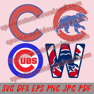 Chicago Cubs Logo Vector at Vectorified.com | Collection of Chicago ...