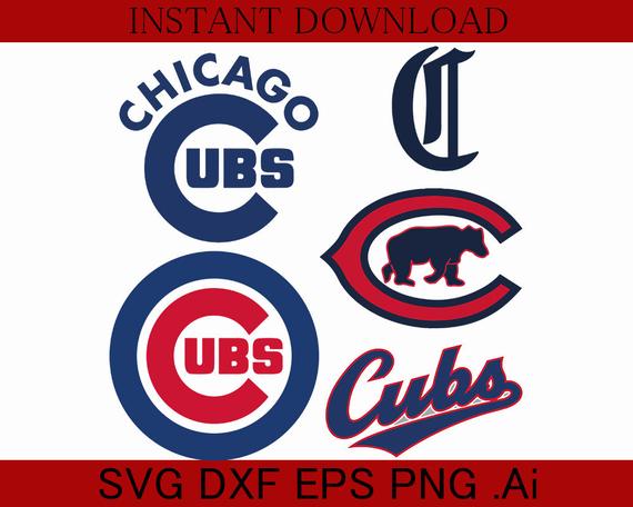 570x456 Chicago Cubs Png Dxf Baseball Files