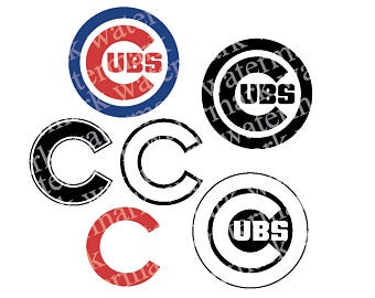 340x270 Chicago Cubs Vector Etsy