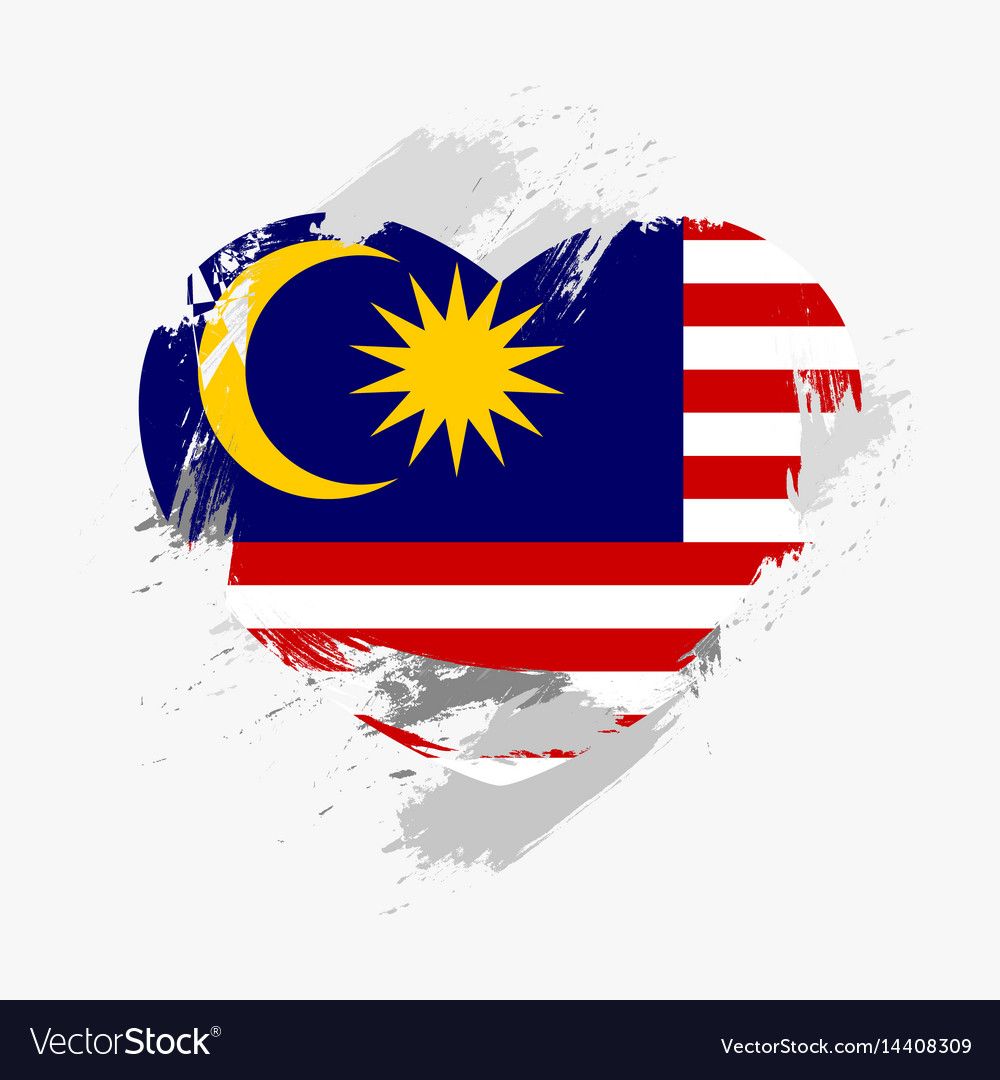 1000x1080 Flag Of Malaysia Royalty Free Vector Image