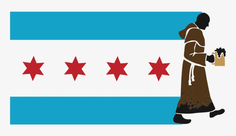 820x473 Chicago Flag Vector Full Size Png Download Seekpng