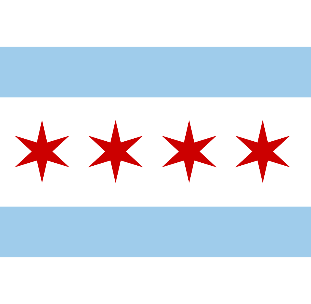 Chicago Flag Vector at Vectorified.com | Collection of Chicago Flag ...