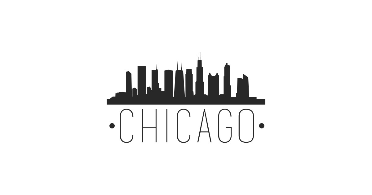 Chicago Skyline Silhouette Vector at Vectorified.com | Collection of ...