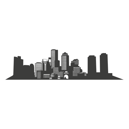 512x512 Chicago Skyline Silhouette Vector Clipart Images Gallery For Free