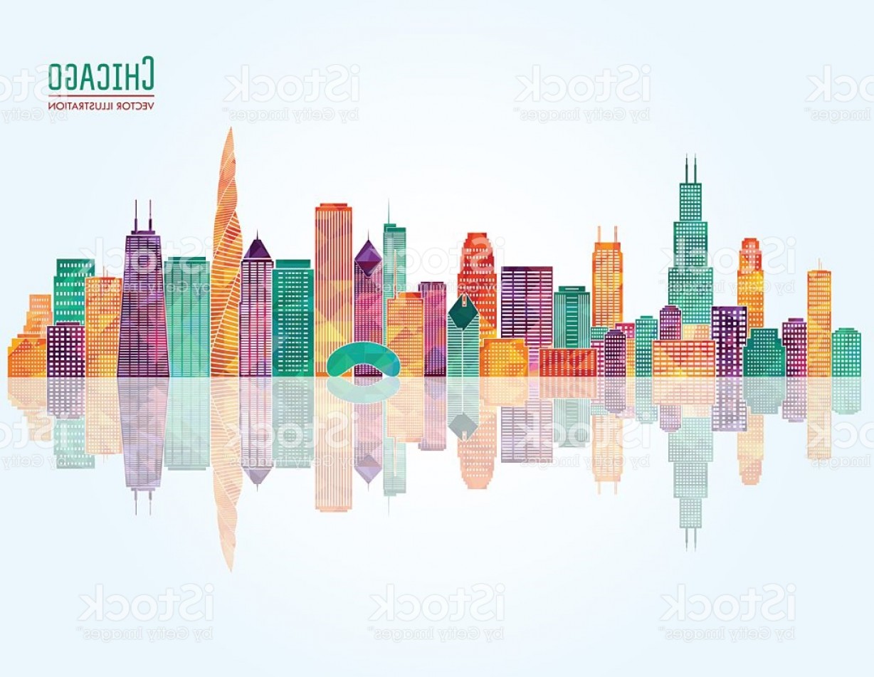 1228x951 Chicago Skyline Vector Illustration Gm Soidergi