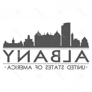 300x300 Photostock Vector Outline Chicago Skyline With Blue Buildings