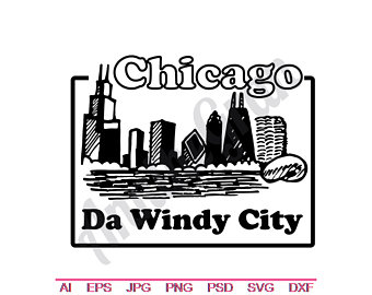 340x270 Chicago Skyline Etsy