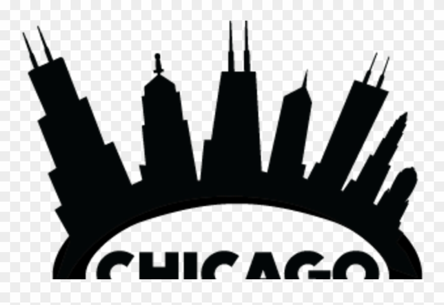 880x605 City Of Chicago Skyline Silhouette Clipart