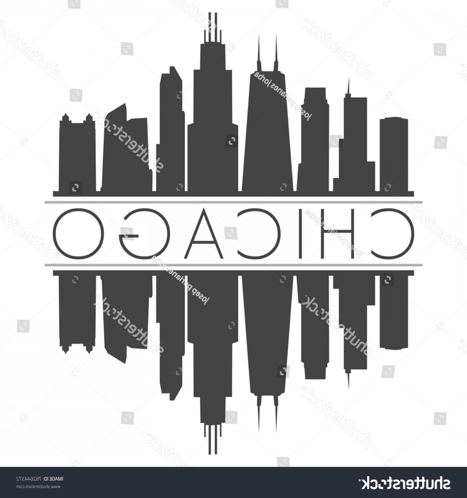 Chicago Skyline Vector Art at Vectorified.com | Collection of Chicago ...