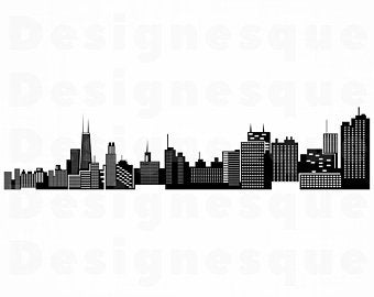 Chicago Skyline Etsy 340x270 Chicago Skyline Etsy