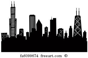 Free Art Print Of Chicago, Illinois Skyline Detailed Vector 292x194 Free Art Print Of Chicago, Illinois Skyline Detailed Vector