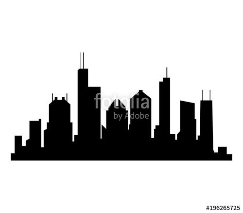 Chicago Skyline Stock Image And Royalty Free Vector 500x438 Chicago Skyline Stock Image And Royalty Free Vector