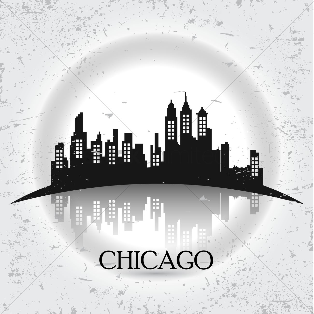 1300x1300 Chicago Vector Image