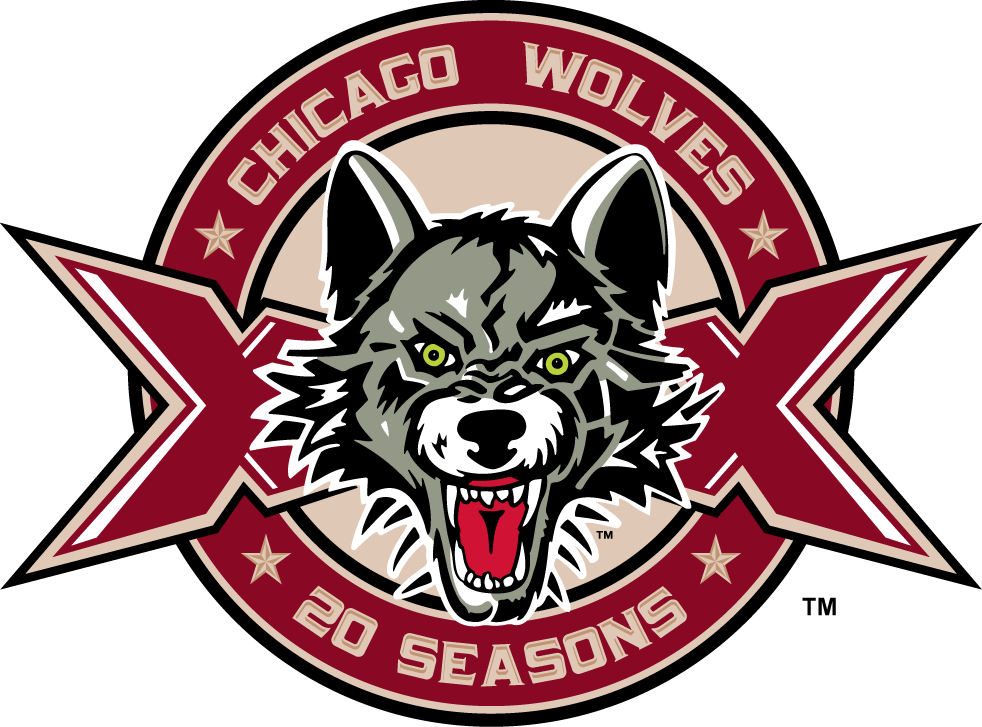 982x727 Chicago Wolves Logo Chicago Wolves Anniversary Logo
