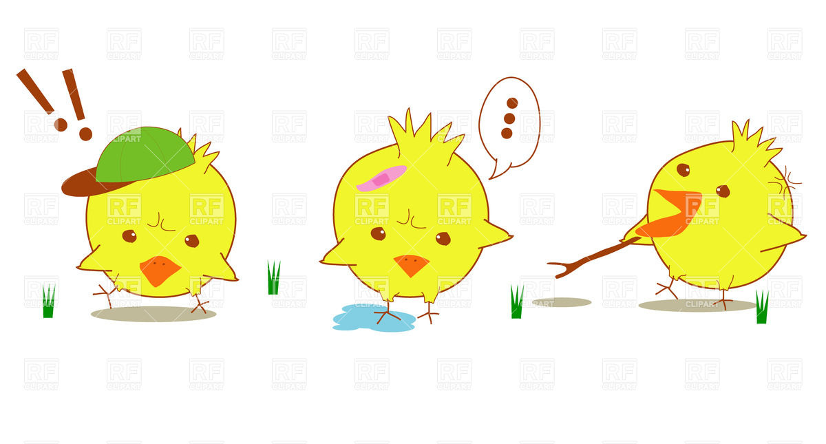 1200x645 Cute And Funny Cartoon Chicken Vector Image Of Plants And Animals