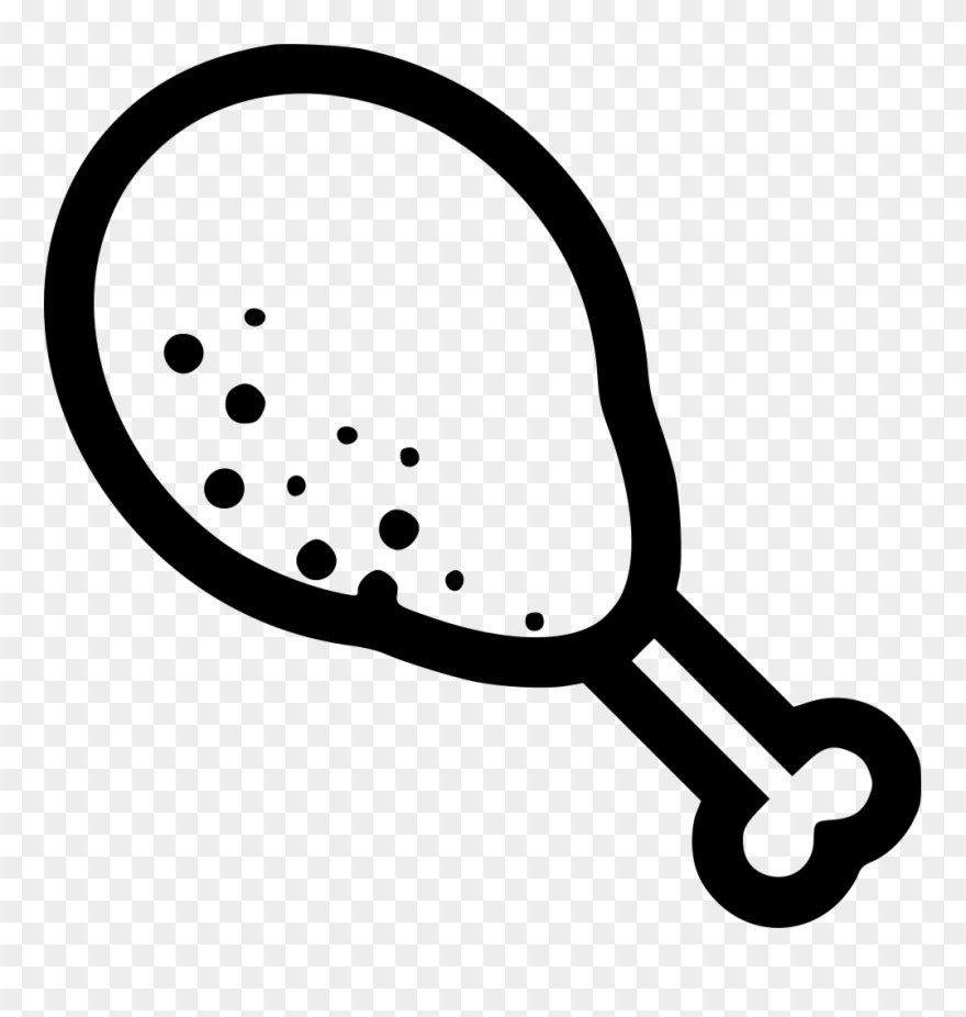 880x926 Vector Freeuse Library Chicken Drumstick Clipart