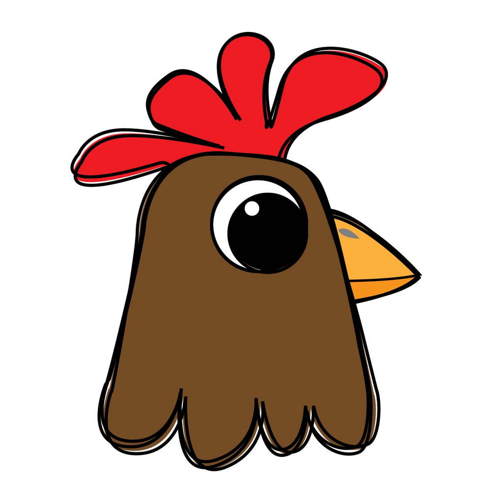 Chicken Head Vector at Vectorified.com | Collection of Chicken Head ...