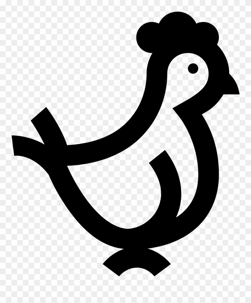 Chicken Icon Vector Png Vector And Clip Art Inspiration 880x1061 Chicken Icon Vector Png Vector And Clip Art Inspiration