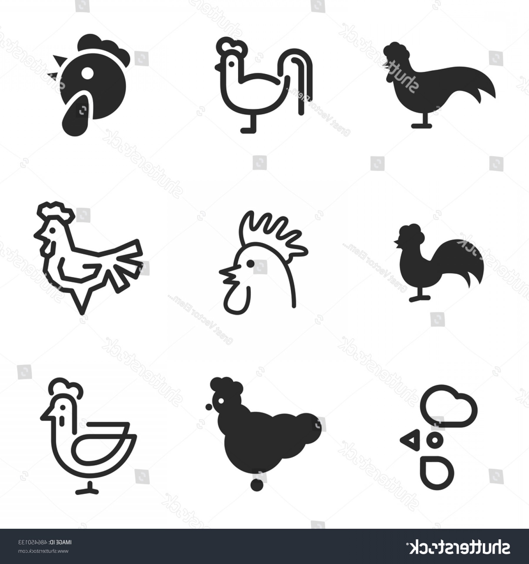 Chicken Vector Icons Simple Illustration Set Savoyuptown 1800x1920 Chicken Vector Icons Simple Illustration Set Savoyuptown