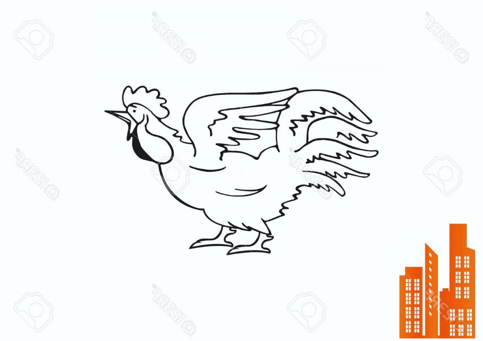Photostock Vector Poultry Icon Vector Illustration Chicken Icon 1560x1102 Photostock Vector Poultry Icon Vector Illustration Chicken Icon