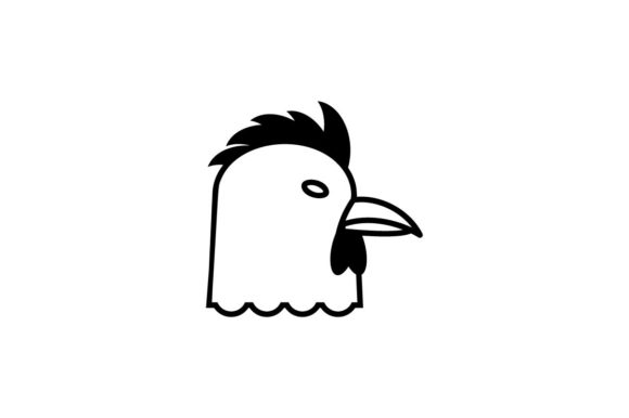 Rooster, Chicken Icon, Animal Vector Graphic 580x386 Rooster, Chicken Icon, Animal Vector Graphic