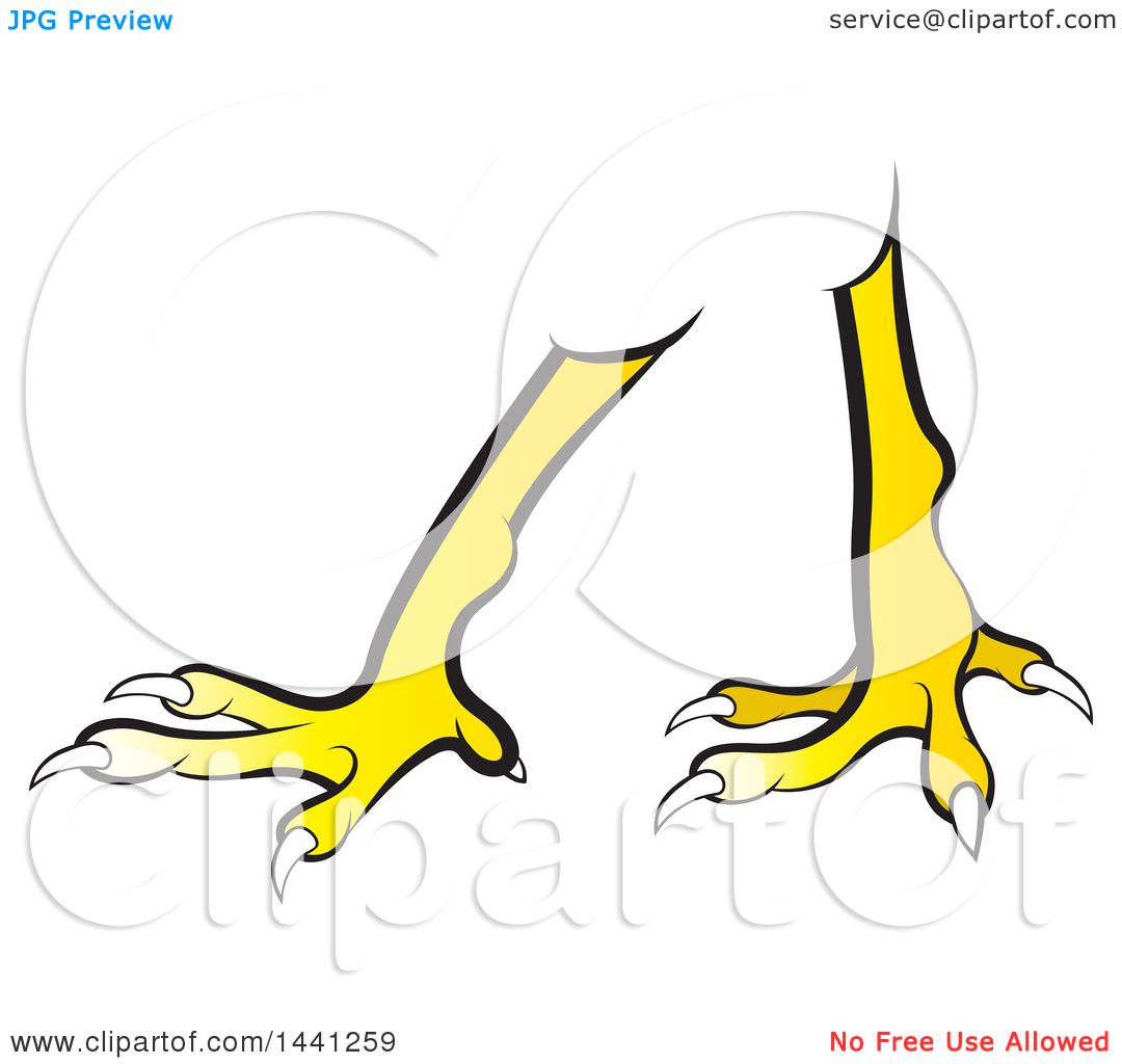 1080x1024 Clipart Of A Pair Of Chicken Legs