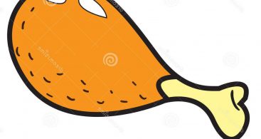 367x195 Cartoon Chicken Leg Vector Archives Vector Images Design