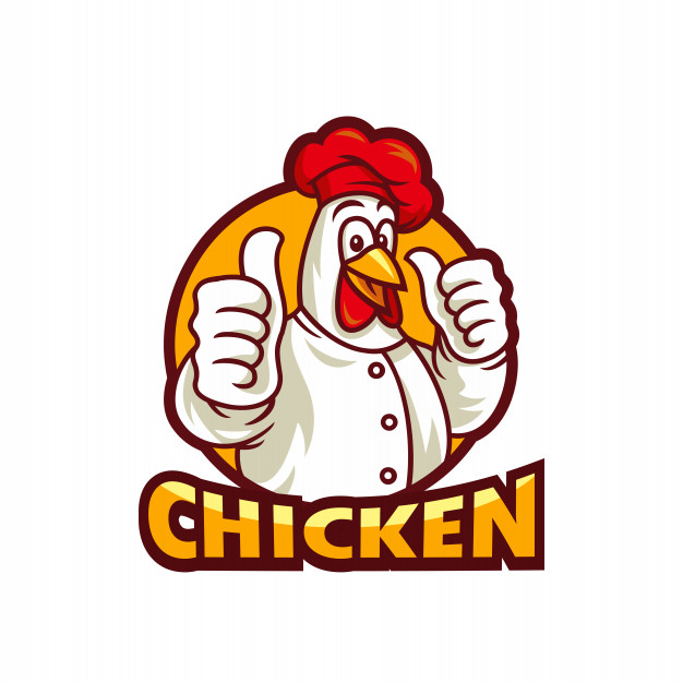 626x625 Fried Chicken Logo Template Vector Illustration Vector Premium