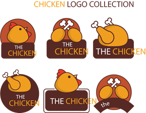 300x233 Great Selection Of Hand Drawn Chicken Logo Vector