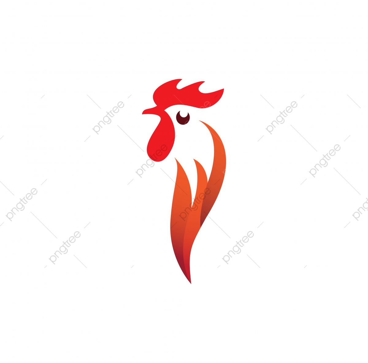 1200x1184 Rooster Logo Vector Template Design Illustration, Rooster, Logo