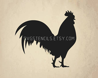 Chicken Silhouette Vector