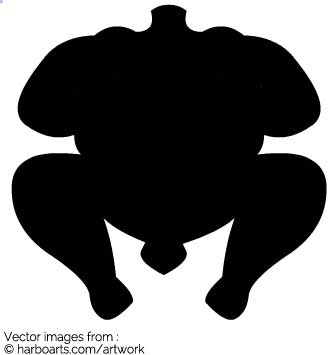 Download Roasted Chicken Silhouette 335x355 Download Roasted Chicken Silhouette