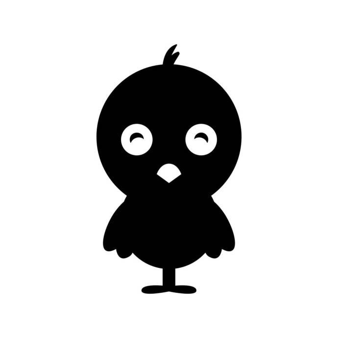 690x690 Cute Chicken Animal Farm Cartoon Graphics