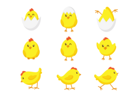 286x200 Chick Free Vector Art