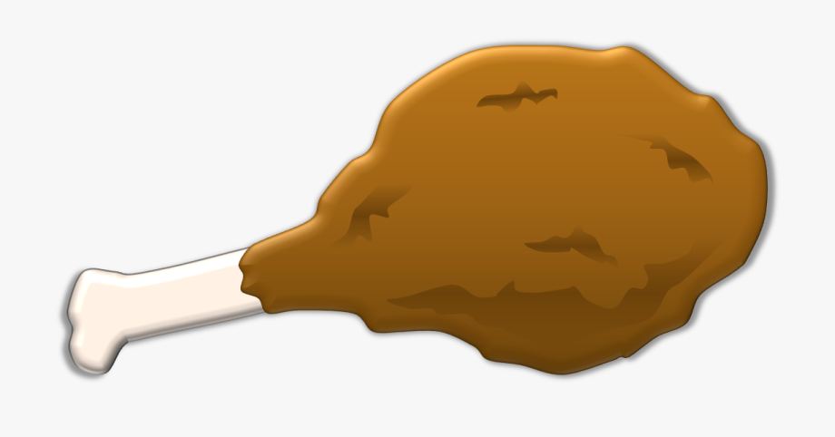920x482 Chicken Leg Clipart