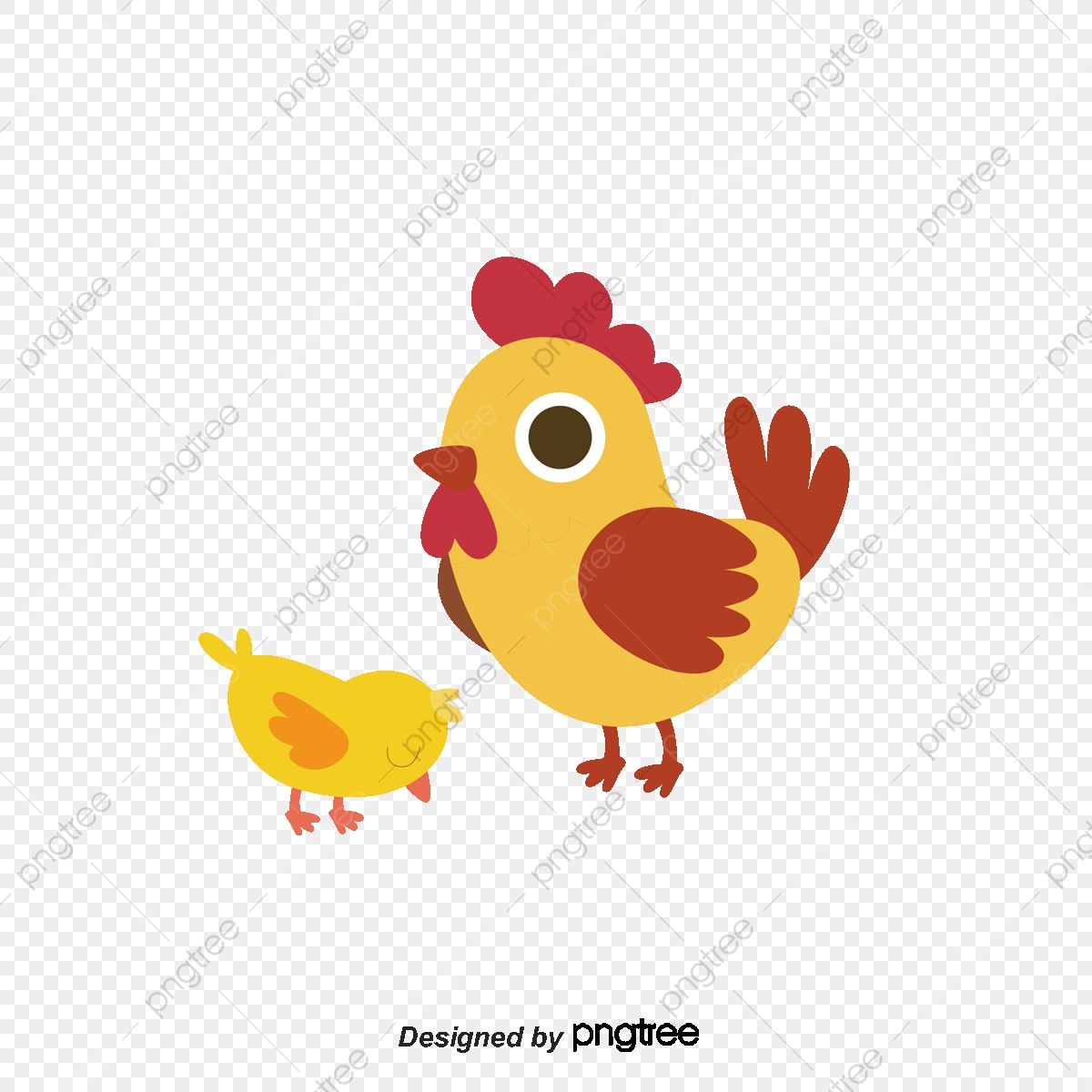 Cute Hen And Little Yellow Chicken, Chicken Vector, Vector 1200x1200 Cute Hen And Little Yellow Chicken, Chicken Vector, Vector