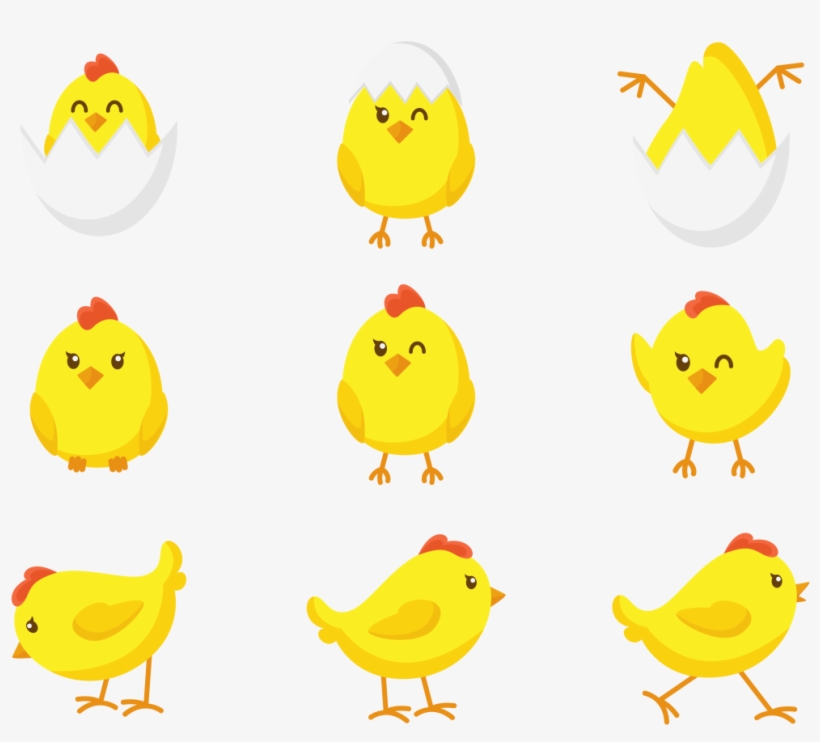 Easter Chick Cute Icons 820x742 Easter Chick Cute Icons