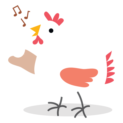 Singing Chicken Vector 512x512 Singing Chicken Vector