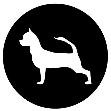 450x450 Dog Breed Vector Black Silhouette Dog Breed Black Icons Isolated